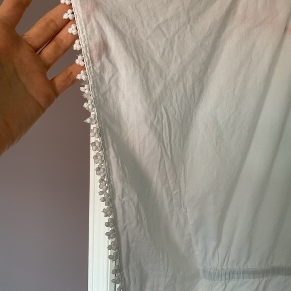 Old Navy White Embroidered Swim Cover Up - Picture 5 of 10